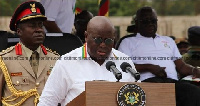 Nana Addo at the launch of Free SHS