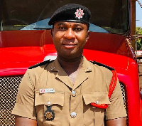 Ashanti Regional Fire Safety Officer, DO3 Peter Addai