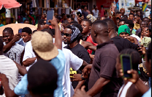 Sarkodie in Berekum