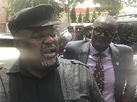 Koku Anyidoho [L] was picked up by the police over 'treasonable' comments