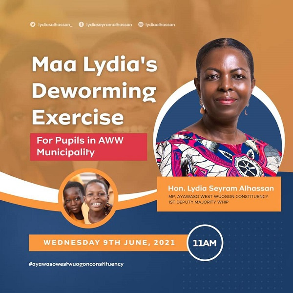 Member of Parliament for Ayawaso West Wuogon, Lydia Seyeram Alhassan