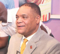 Flag bearer of CPP Ivor Greenstreet