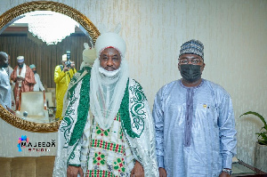 Emir Of Kano Mohammed Sanusi II Pays Visit To Bawumia