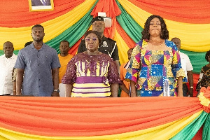 Akosua Frema Osei-Opare (middle)