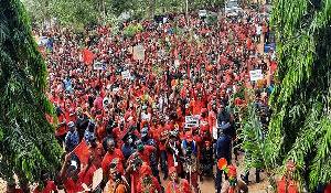 Ndc Demonstrators In Ho