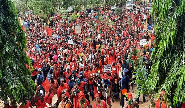 The NDC has been on a number of demonstrations citing electoral fraud