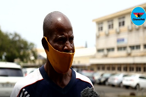 Father of some victims of the explosion, Oko Adams