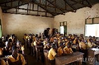 Students in a classroom