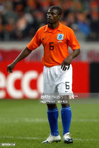 Former Dutch midfielder George Boateng