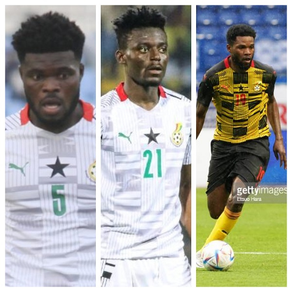 Some injured players have been named in Ghana's squad for the games against Brazil and Nicaragua