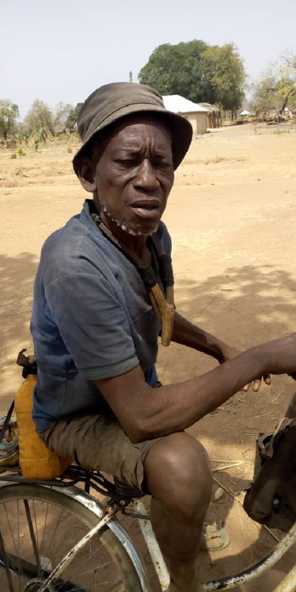 Salia Sissala is a farmer and a resident of Broto community