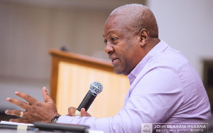 John Dramani Mahama, former president of Ghana