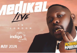 Medikal's concert will take place on May 3