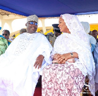 Vice President Dr. Mahamudu Bawumia and Second Lady, Samira Bawumia