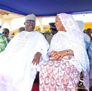 Vice President Dr. Mahamudu Bawumia and Second Lady, Samira Bawumia