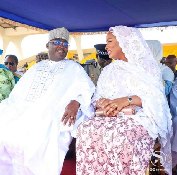 Vice President Dr. Mahamudu Bawumia and Second Lady, Samira Bawumia