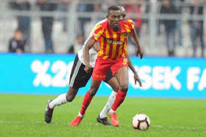 Ghana midfielder Bernard Mensah