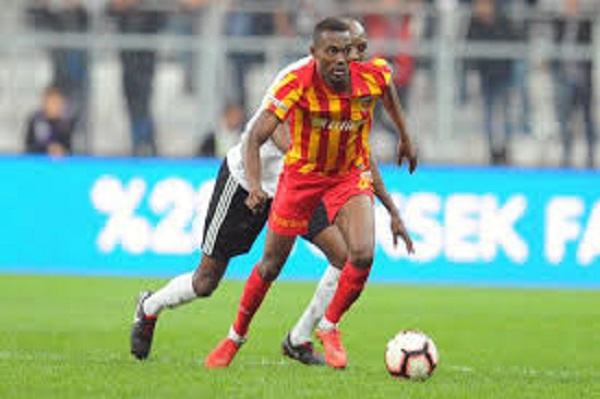 Ghana midfielder Bernard Mensah