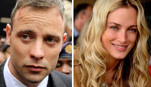 Oscar Pistorius plus Reeva Steenkamp