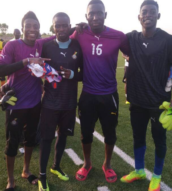 From Left; Felix Annan, Joseph Addo, Richard Arthur and Razak Abalora.