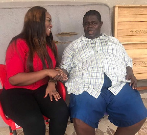 Actress Khareema and Psalm Adjetefio