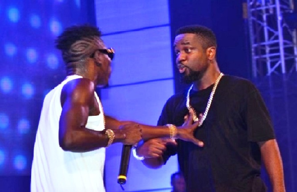 Shatta Wale and  Sarkodie