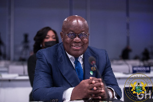 Nana Addo Dankwa Akufo-Addo is the President of Ghana