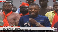 Kofi Adams, National Organizer of the NDC