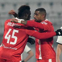 Ghanaian duo Kevin-Prince Boateng and Mario Balotelli Barwuah