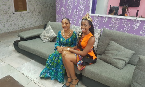 Samia Nkrumah and GMB 10 winner Yaba