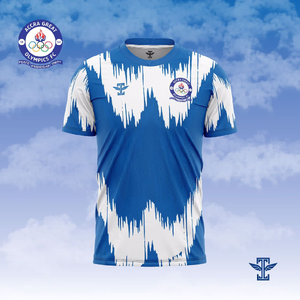 Accra Great Olympics' new jersey