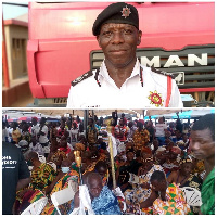 Oti Regional Fire Commander,  ACFO Alhaji Nuhu Gibril