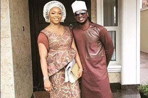 Paul Okoye and wife, Anita