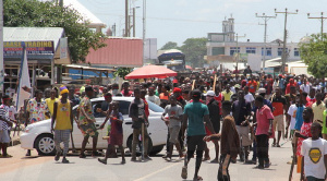 Ejura rioting youths