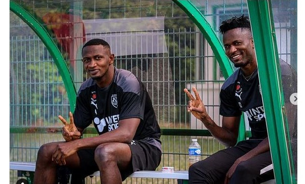 Opoku and Lomotey excited to be back in training