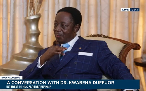 Dr. Kwabena Duffuor, former Finance Minister