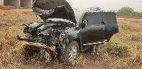 The MPs were travelling to Kumasi when the accident occured