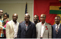 Ambassador Dr. Barfour Agyei-Barwuah with some member of Harford County Marylans Ass.