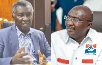 Prof Kwabena Frimpong-Boateng and Vice President Dr Mahamudu Bawumia