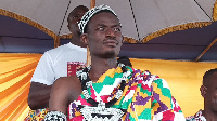 Newly installed chief, Nenyi Kweku Kwei VI