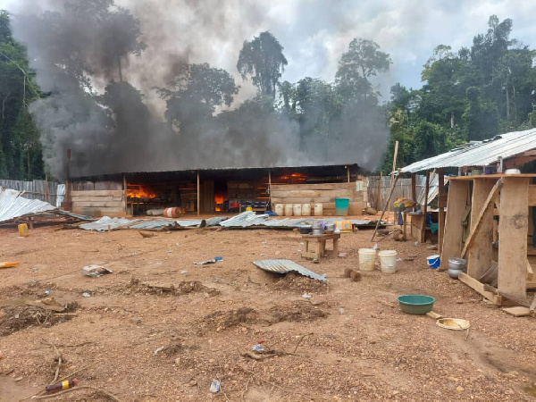 Government has raided galamsey sites in the forest reserve including Akonta Mining concessions