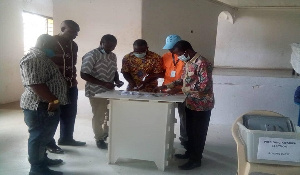 The election was supervised by Agona West Municipal Office of EC