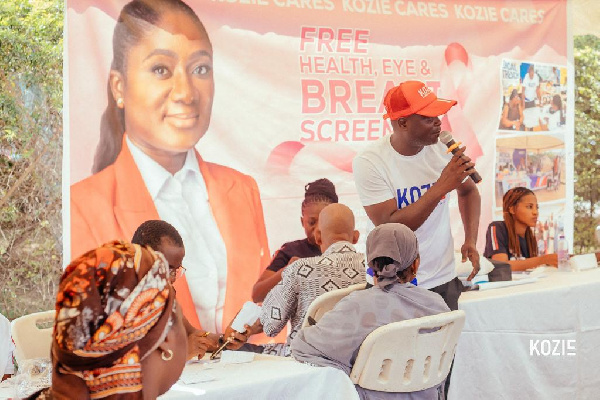 The Kozie Cares Medical Outreach is an initiave of Akosua Manu