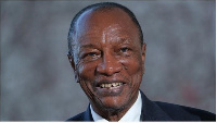 Guinea's incumbent president, Alpha Conde