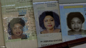 Jackson used three different identities (pictured) to help her fraudulently claim the money  Read mo