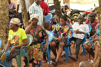 Some of the beneficiaries of the health screening