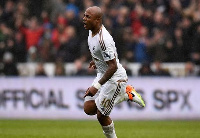 Swansea City forward Andre Ayew