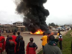 Residents of Whindo in the Kwesimintim constituency