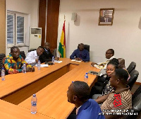 Dr. Mahamudu Bawumia, Vice President with leadership of NUGS