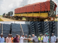 Some of the items German Embassy and GIZ donated to the floods victims